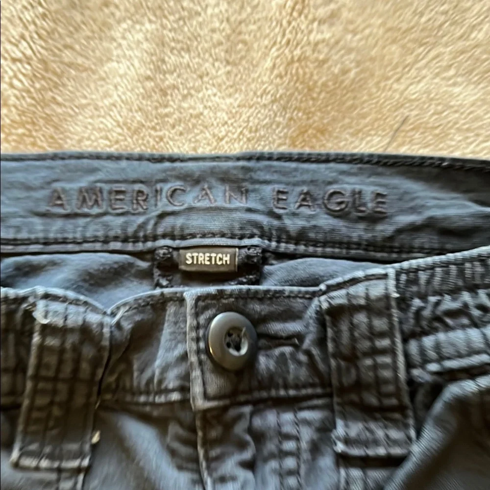 American Eagle Outfitters Black Straight Leg Pants - Picture 2 of 3